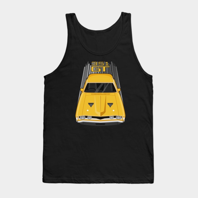 Ford Falcon XA GT 351 - Yellow Tank Top by V8social